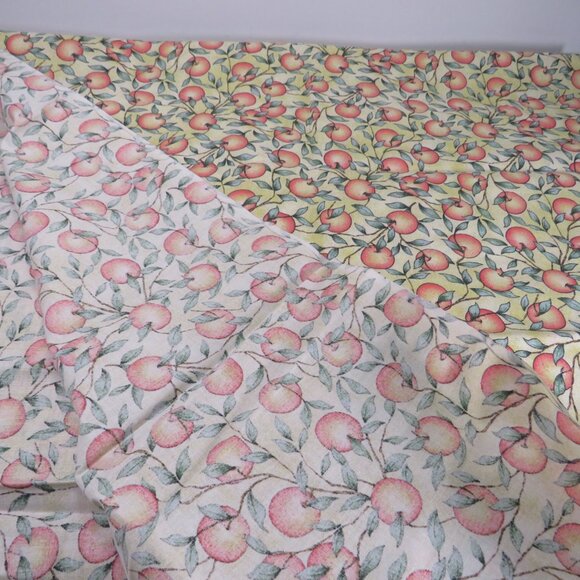 Peaches by Beth Yarbarro cotton/polyester 44"wide 2 yards & 32" long - Picture 7 of 11